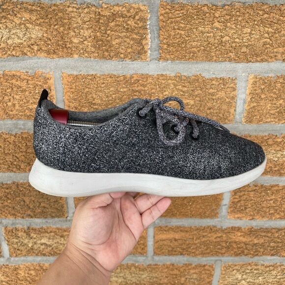 Allbirds Mens Gray The Wool Runners size 9 - Picture 7 of 13